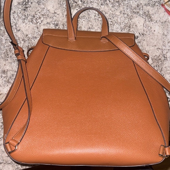 Kate Spade Brown Leather Backpack - Picture 3 of 4